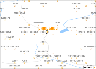 map of Chikusovo