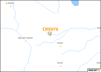 map of Chikuyu