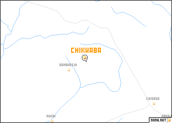 map of Chikwaba