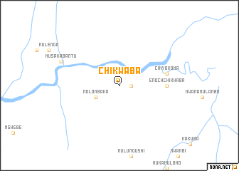 map of Chikwaba