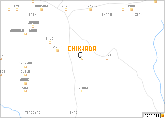 map of Chikwada