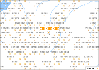 map of Chikwakwa