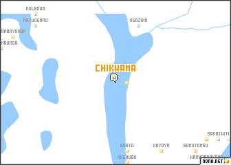 map of Chikwama