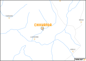 map of Chikwanda