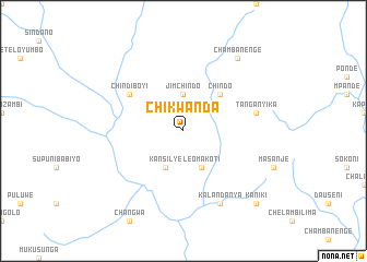 map of Chikwanda