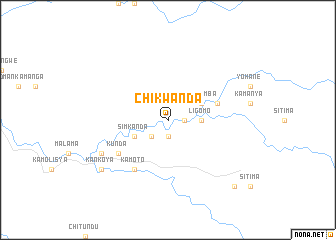 map of Chikwanda