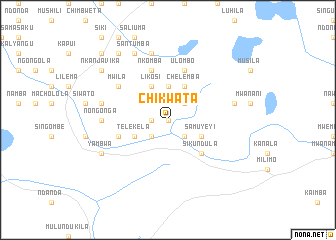 map of Chikwata