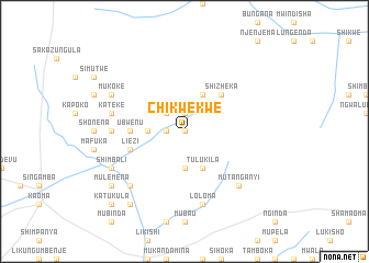 map of Chikwekwe