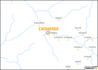 map of Chikwende