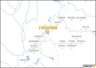 map of Chikwinda
