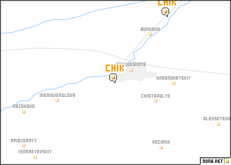 map of Chik