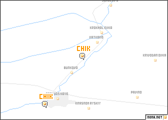 map of Chik