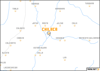 map of Chilaca