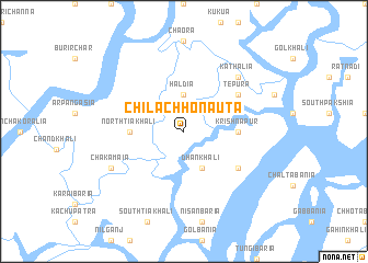map of Chila Chhonāuta