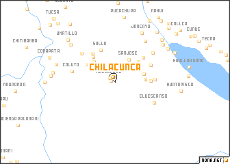 map of Chilacunca