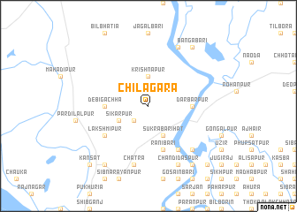 map of Chilāgara