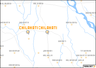 map of Chilāhāti