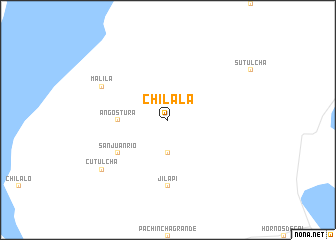 map of Chilala