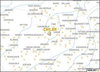 map of Chilam