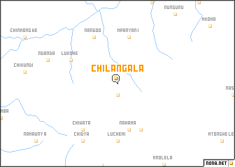 map of Chilangala