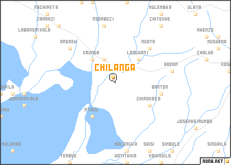 map of Chilanga