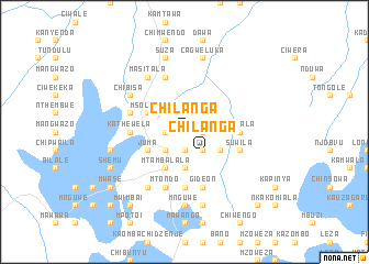 map of Chilanga