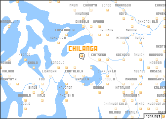 map of Chilanga