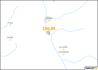 map of Chilán