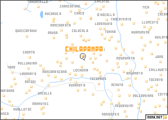 map of Chilapampa