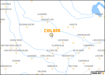 map of Chilapa