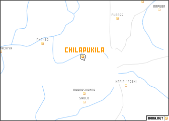 map of Chilapukila