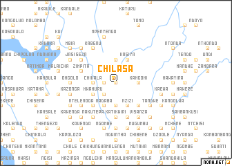 map of Chilasa