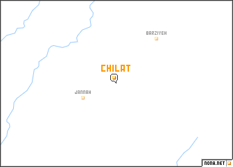 map of Chīlāt