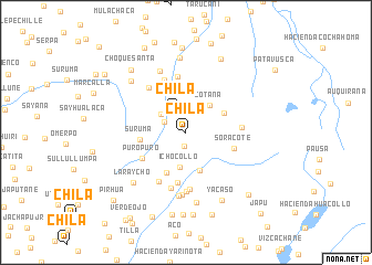 map of Chila