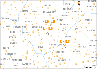 map of Chila