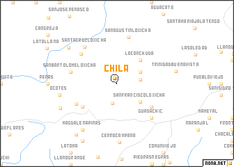 map of Chila