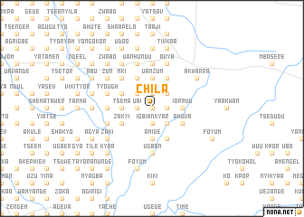 map of Chila