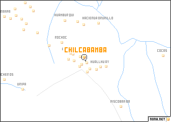 map of Chilcabamba