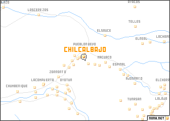 map of Chilcal Bajo