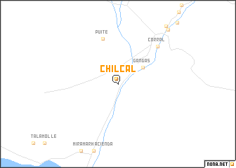 map of Chilcal