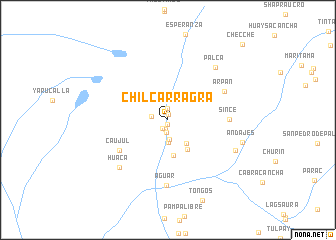 map of Chilcarragra