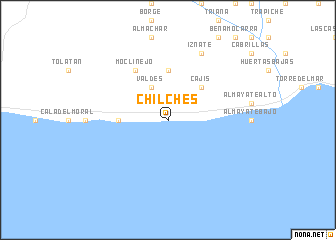 map of Chilches