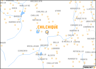 map of Chilchique