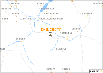 map of Chilchota