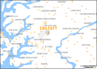 map of Chilcutt