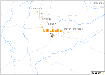 map of Childers