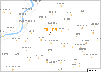 map of Childs