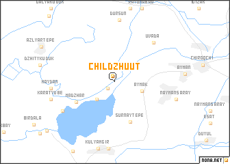 map of Chilʼ-Dzhuut