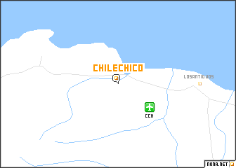 map of Chile Chico