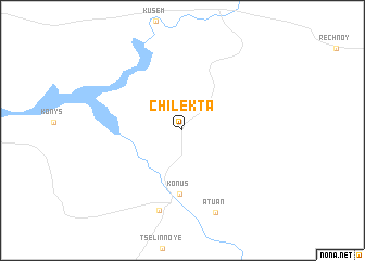 map of Chilekta